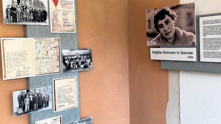 Neues in alten Räumen. Auch Brigitte Reimann weilte im Schloss Sacrow.
