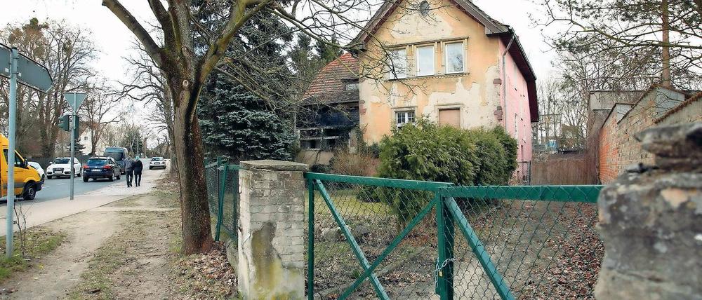Die alte Fabrikantenvilla in Stahnsdorf wird an den Landkreis verkauft, der sie abreißen möchte.