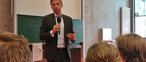 FDP-Chef Christian Lindner an der Uni Potsdam.