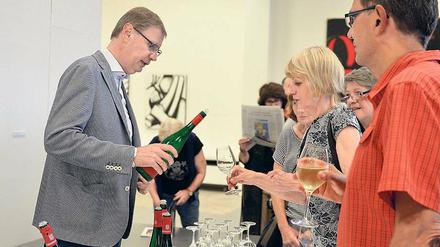 Vom eigenen Hang. Günther Jauch schenkt in der Galerie Sperl aus.