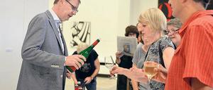 Vom eigenen Hang. Günther Jauch schenkt in der Galerie Sperl aus.