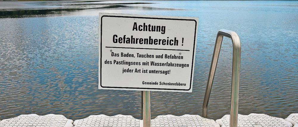 Zu wenig Wasser. Im Sommer 2015 hatte im Pastlingsee ein massives Fischsterben eingesetzt.