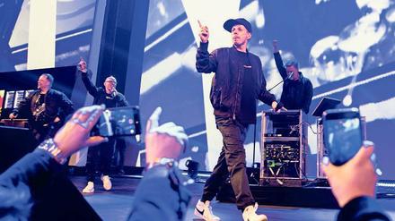 Keine versteckte Werbung. „Die Fantastischen Vier“ als Überraschungsgäste bei der Messe „Online Marketing Rockstars“. Im Print sieht das manchmal anders aus.