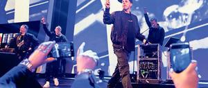 Keine versteckte Werbung. „Die Fantastischen Vier“ als Überraschungsgäste bei der Messe „Online Marketing Rockstars“. Im Print sieht das manchmal anders aus.