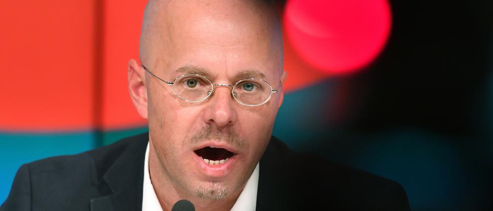 "Diese Fraktion wird nicht auseinanderfliegen und ich sehe auch keine Veränderungen zum jetzigen Zeitpunkt im Vorstand", sagte Andreas Kalbitz, der stellvertretende Vorsitzende der AfD-Fraktion im Brandenburger Landtag am 20. September.