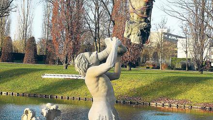 Neptuns Begleiter. Der Triton beim Abtransport vor zwei Jahren.