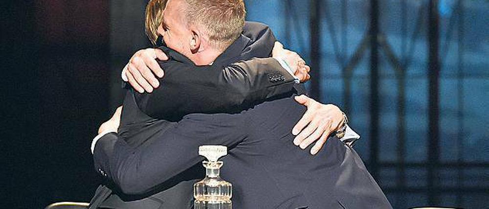 Wehmut: Das letzte Foto von Joko &amp; Klaas aus ihrem „Circus Halligalli“.