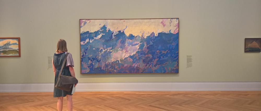 Ein Blick in die neue Ausstellung im Museum Barberini.