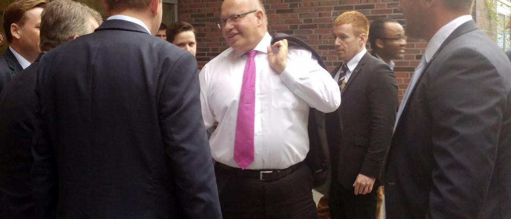 Peter Altmaier (CDU) sprach an der Universität Potsdam über die Errungenschaften der Europäischen Union.