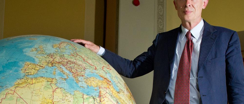 Der Direktor Hans Joachim Schellnhuber vom Potsdam-Institut für Klimafolgenforschung erhält eine besondere Auszeichnung für Pioniere der Nachhaltigkeitsforschung.