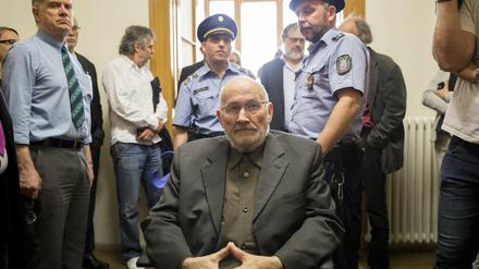 Probleme mit dem Rechtsstaat. Rechtsextremist Horst Mahler in einem Budapester Strafgericht.