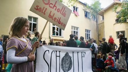 Letztlich erfolgreich. Vor zwei Jahren gab es Proteste zum Erhalt der Scholle 51.