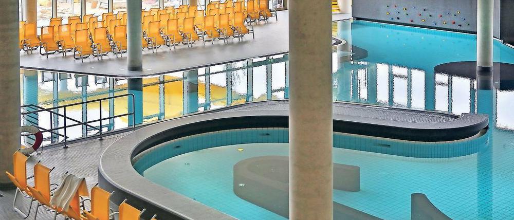 Das Familienbad im blu. Heute werden zum Probebaden bis zu 500 Gäste erwartet. Kritik gibt es an der Preisgestaltung.