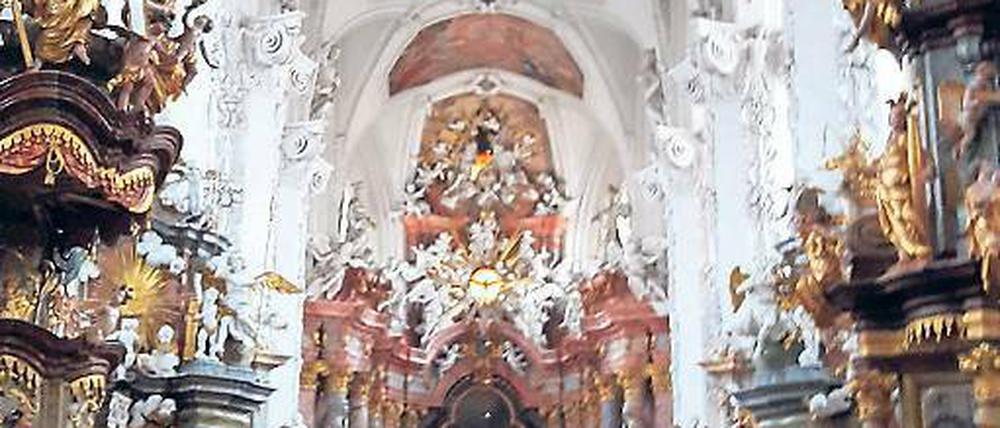 Barock bis zur Decke.
