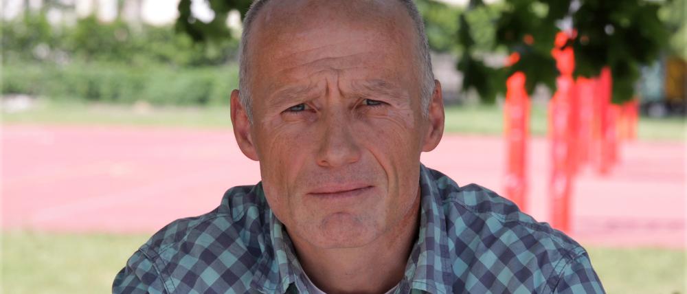 Andreas Balcke will seinen Schülern an der Voltaireschule Potsdam Bewegung und Sport schmackhaft machen.