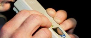 Polizeieinsatz in Potsdam: Bei dem Mann wurde 1,53 Promille Alkohol im Blut festgestellt.