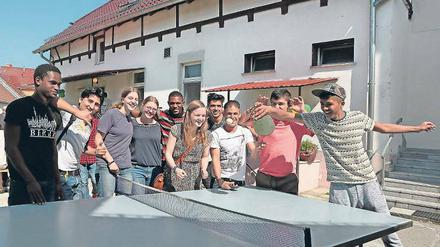 Seit Februar 2016 wohnen junge Flüchtlinge im Ankerhaus