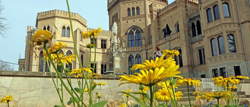 Im Schloss Babelsberg wird das „Gartenfest à la Pückler“ gefeiert.