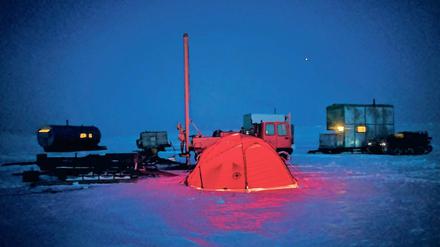 Frostwarnung. In Sibiriens Böden steckt das Treibhausgas Methan.