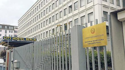 Hostel mit Botschaft. Wie viele der Pachteinnahmen aus Berlin nach Nordkorea fließen, weiß niemand.