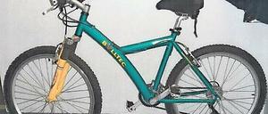 Das Fahrrad. Die Polizei sucht nach dem rechtmäßigen Eigentümer.