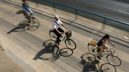 In Potsdam ist die Zahl der Radfahrer in den vergangenen Jahren deutlich gestiegen.