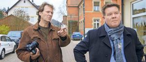 Bürgermeister-Macher Abberger (links) mit seinem Kandidaten Zeilmeier. Wird Abberger es schaffen, aus Zeilmeier einen Bürgermeister zu machen?
