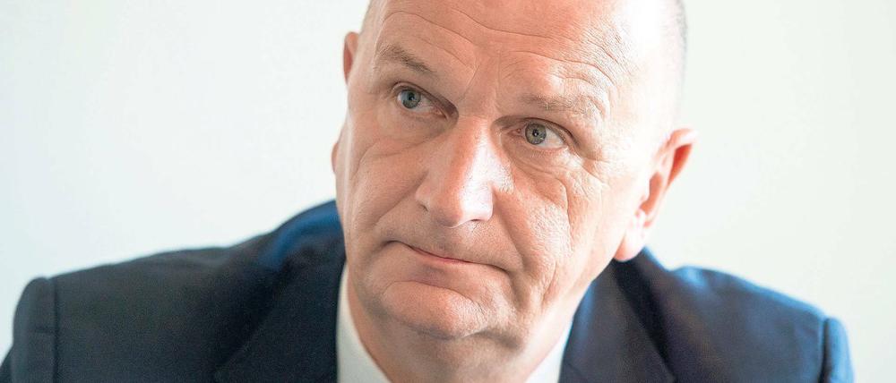 Nach Unfall wohlauf: Brandenburgs Ministerpräsident Dietmar Woidke (SPD).