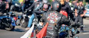 Tag des Sieges: Russische Rocker rollten auch 2016 durch Berlin, um ans Kriegsende zu erinnern.