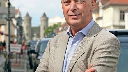 Potsdamfan. Manfred Gerdes ist seit einer Woche der neue Vorsitzende der AG Innenstadt.