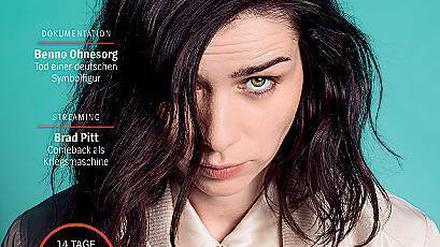 Schon gestreamt? Nora Tschirner auf dem Cover von „Spiegel Fernsehen“.
