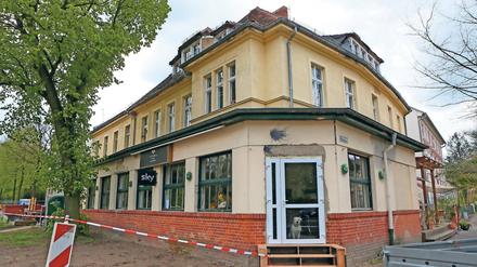 Attackiert. Das gastgebende Lokal wurde mit Farbbeuteln beworfen.