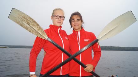 Neue Saison, neue Herausforderung. Im Jahr 2017 werden Annabel Oertel (l.) und Friederike Müller mit anderen Zweierpartnerinnen um die Plätze in der Nationalmannschaft kämpfen.