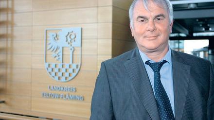 Bessere Tage. Ex-Landrat Peer Giesecke im Jahr 2008.