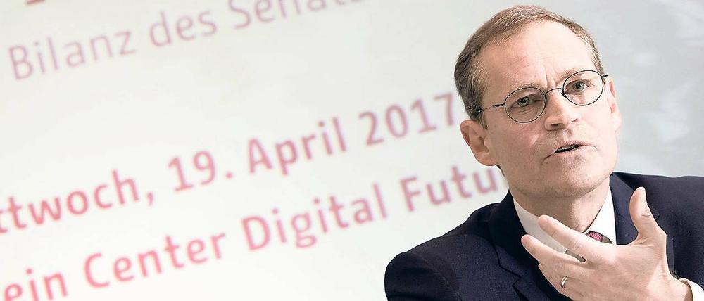 „Alles noch sehr frisch.“ Berlins Regierender Bürgermeister Michael Müller hält nach nur 100 Tagen Rot-Rot-Grün eine Erfolgsbilanz für verfrüht.