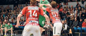 Grün-Weißer Werderaner. Das Team von Robin Huntz wurde vom NDR mit Werder Bremen verwechselt. Im Spiel gegen Hamburg boten die Gäste aus Brandenburg gut Paroli – und Huntz stach mit elf Toren heraus.