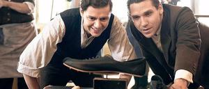 Olympia-tauglich: Adi (Christian Friedel, links) und Rudi Dassler (Hanno Koffler) beliefern das deutsche Leichtathletikteam von 1936.