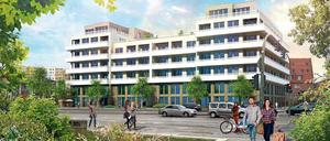 Hoch hinaus. Neben dem Markt-Center soll ein Siebengeschosser entstehen.