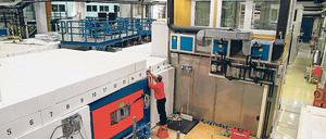 Hier wird geforscht. Die Tage des Wannsee-Reaktors sind gezählt.