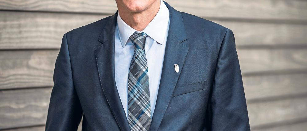 Chef fürs Grüne. Christoph Schmidt ist Geschäftsführer der IGA Berlin 2017.