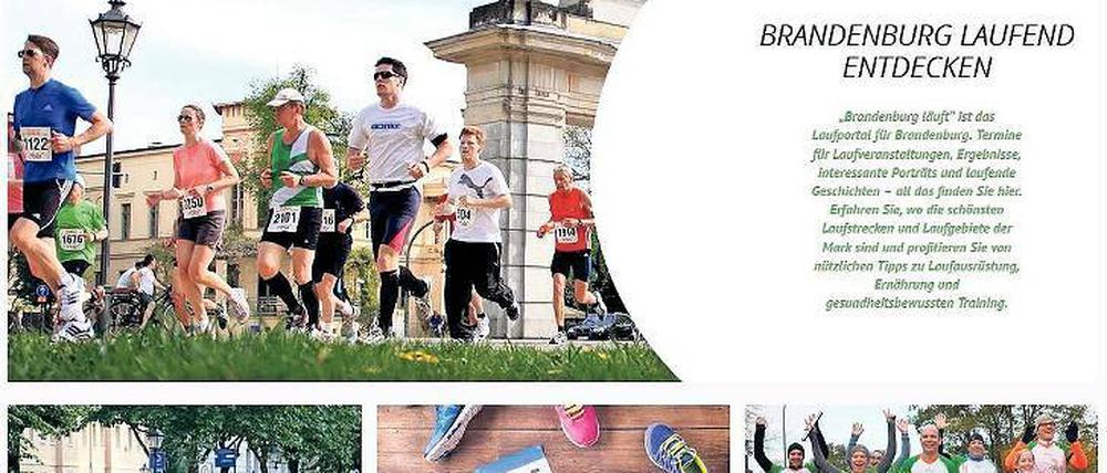 Frischer, dynamischer, übersichtlicher. So präsentiert sich das Laufportal „Brandenburg läuft“ nach seinem Relaunch. Die Dachmarke für den märkischen Laufsport bietet übersichtlich und informativ Tipps, Termine und Resultate aus Brandenburg.