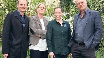 Europa im Herzen. Volker Gustedt, Thyra von Kessel, Marie-Luise Glahr und Joachim Käufler (von links).