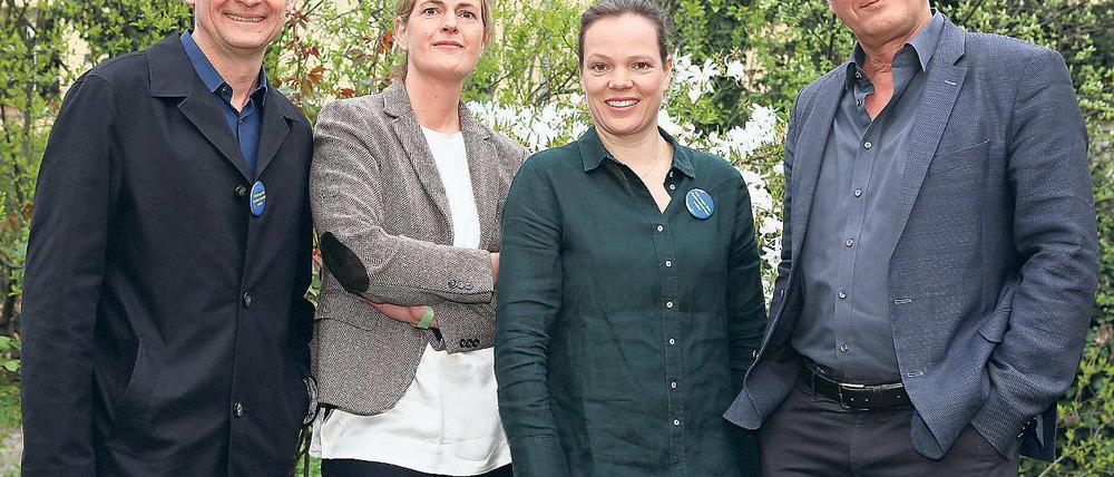Europa im Herzen. Volker Gustedt, Thyra von Kessel, Marie-Luise Glahr und Joachim Käufler (von links).