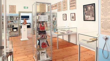 Dokumente. Das Museum zeigt wichtige Lebensstationen des Dichters.