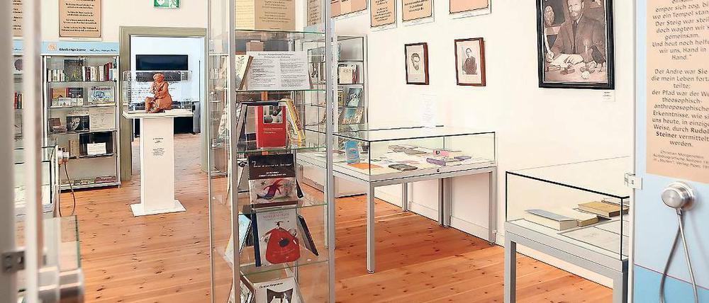 Dokumente. Das Museum zeigt wichtige Lebensstationen des Dichters.