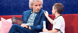 Kinder können auch trösten. Thomas Gottschalk und seine „Big Little Stars“.