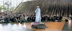 Seit Herbst können die Potsdamer Muslime einen Raum in der Biosphären-Halle für das Freitagsgebet nutzen.