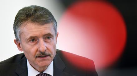 Brandenburgs Innenminister Karl-Heinz Schröter (SPD).