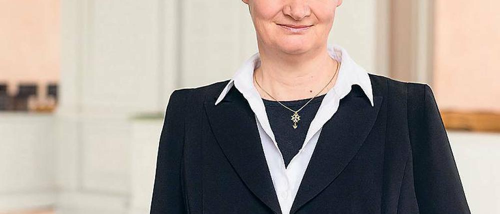 Hildegard Rugenstein, 58 Jahre, seit 1984 Pastorin der Französisch-Reformierten Gemeinde.