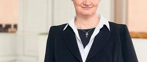 Hildegard Rugenstein, 58 Jahre, seit 1984 Pastorin der Französisch-Reformierten Gemeinde.